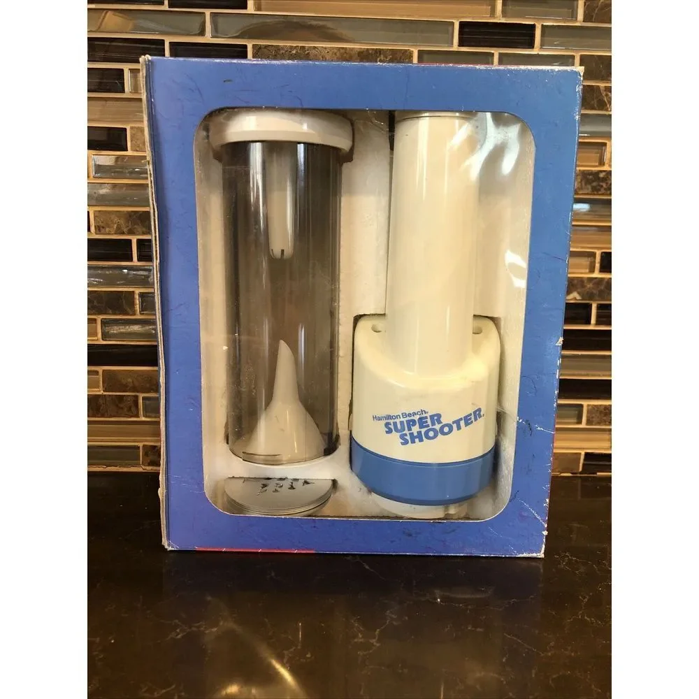 Hamiliton Beach The Super Shooter 8000 Cookie Press‎ Food Decorator